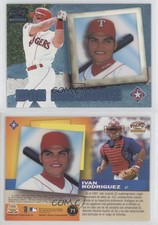 1998 Pacific Invincible Platinum Blue Ivan Rodriguez #71 HOF