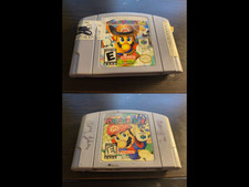 Lot of 2 N64 Games: Mario Party 1 & Mario Party 2 | Authentic Tested Works!