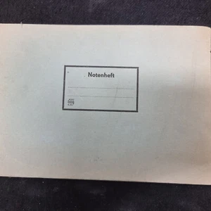 Notenheft, DDR, antik, 21x15cm - Bild 1 von 7
