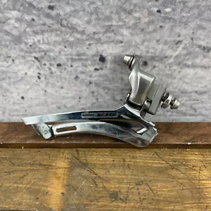 Vintage Shimano 105 FD-5700 Front Derailleur Braze On Bottom Pull Double 5700 A8 - Picture 1 of 13