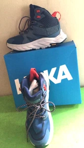 Hoka Anacapa Mid GTX Women's Trail Shoes-Blue -New SZ 7.5 Gortex Vibram Sole NIB - Picture 1 of 6