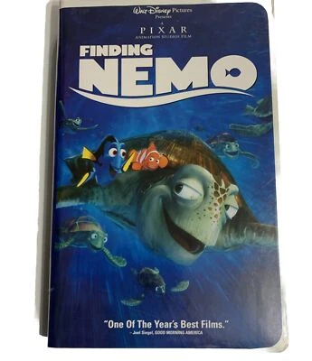 Walt Disney FINDING NEMO-VHS-Like NEW-2003 Release Inc Bonus Short: Knick Knacks - Image 1 of 4