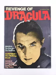Rivista La Vendetta di DRACULA #1 Inverno 1977 Pubblicazioni inquietanti - Foto 1 di 5