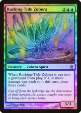Rushing-Tide Zubera FOIL Saviors of Kamigawa PLD Blue Uncommon CARD ABUGames