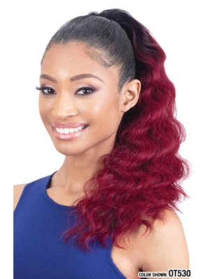 MODELO MODELO GARDENIA CORDÓN COLA DE CABALLO. Estilo # PALMWAVE 18" COLOR # OT530 Foto 1 de 2