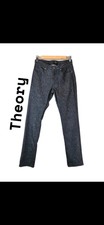 Theory Mens Black Raffi Slim Fit Classic Jeans Sz 28 Casual Comfort Stretch 
