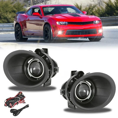Luces antiniebla luces de parachoques delanteras con bombillas para Chevy Camaro LS LT 2014 2015 Foto 1 de 4