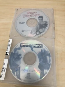 Virtua Fighter 1 Sega Saturn Not For Resale Quarterback Attack Discs Only READ - Picture 1 of 1