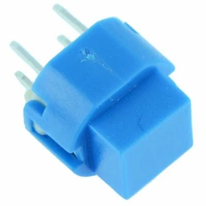 Blue Square PCB Keyboard Tactile Push Switch SPST - Picture 1 of 1