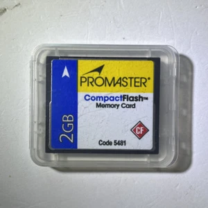 Promaster 2 GB Compact Flash Memory Card - Picture 1 of 2