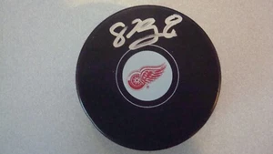 Shai Buium AUTOGRAPHED DETROIT RED WINGS HOCKEY PUCK SIGNED - Picture 1 of 1