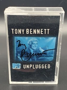 Tony Bennett Mtv Unplugged Cassette Signed Autograph RARE - Picture 1 of 5