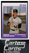 Steve Erickson 1988 Star Ft. Lauderdale Yankees #7  New York Yankees