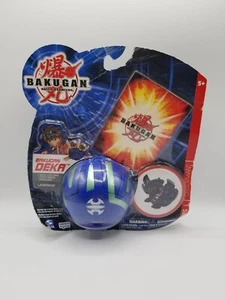 Bakugan Battle Brawlers Deka Series 1 Laserman 2008 con tarjeta de puerta de metal azul 350G - Imagen 1 de 4