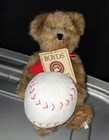 Boyds Bear "Baseball Hank"! Thinkin' Of Ya Series! 8". Free Shipping!