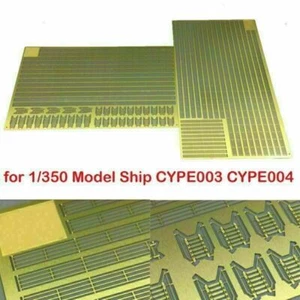 Pasamanos y escalera PE grabados con fotos para kit de envío modelo a escala 1/350 CYPE003 CYPE004 - Imagen 1 de 9