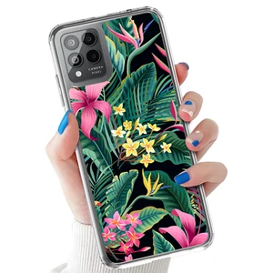 CBUS Flower Print Case Cover for T-Mobile Revvl 6 Pro 5G (Tropical Flowers) - Picture 1 of 9