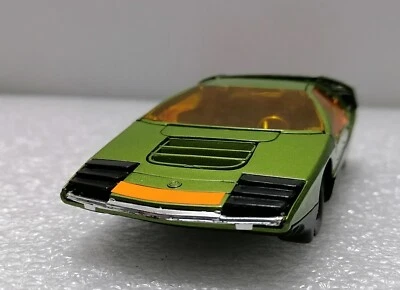 ALFA ROMEO CARABO Bertone - Vintage escala 1:25, Politoys 592, Hecho en Italia 1976 Foto 1 de 4