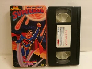 1989 Vintage Superman VHS Funtime Kid Video Vol. 1 - Picture 1 of 2