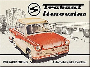 Trabant Limousine Metall Kühlschrank Magnet (Na ) - Bild 1 von 1