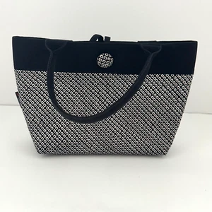 Japan Black and White Purse Satchel Bag, Jurako Kyoto - Picture 1 of 9