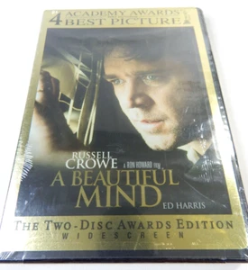 NEW "A BEAUTIFUL MIND" DVD 2002 2 DVD AWARDS EDITION WIDESCREEN SEALED! - Picture 1 of 3