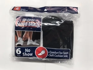 PAR DE CALCETINES GILDAN SIN SHOW 18 BLANCOS Y NEGROS PARA HOMBRE - Imagen 1 de 1