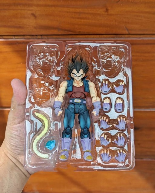 Boneco do goku articulado super sayajin 2 fullpower