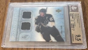 Sidney Crosby 2007 UD Ice Frozen Fabrics, Jersey BGS 9.5 - Picture 1 of 2
