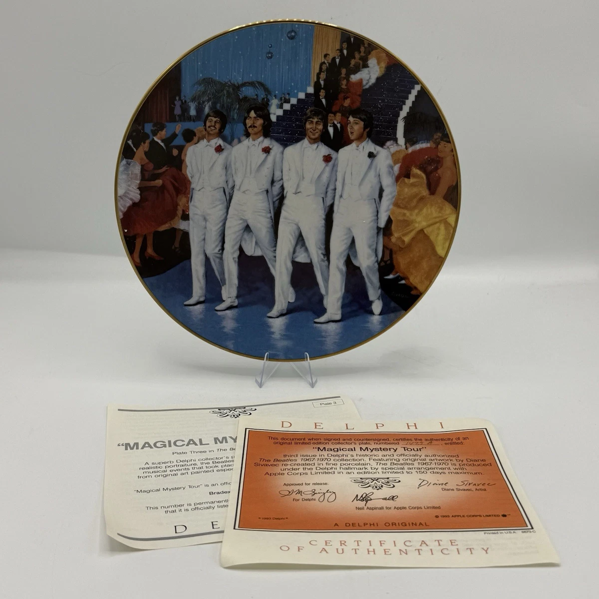 ビートルズ コレクション 記念プレート Beatles Plates In Bradford Exchange Collector Plates for sale | eBay
