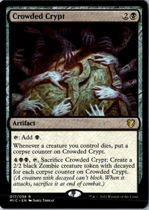 Crowded Crypt R Commander: Innistrad: Midnight Hunt 17 - Picture 1 of 1