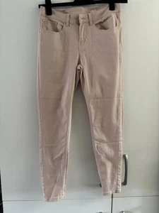 Red Herring Holly Jeans/Hose/Mid Rise Ankle Grazer Größe 10 Reg – hellrosa - Bild 1 von 9