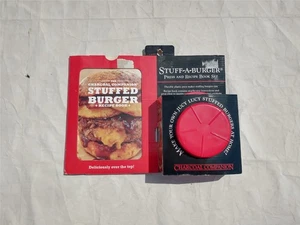 Charcoal Companiion - Stuff-A-Burger Press with recipe book (New) - Picture 1 of 4