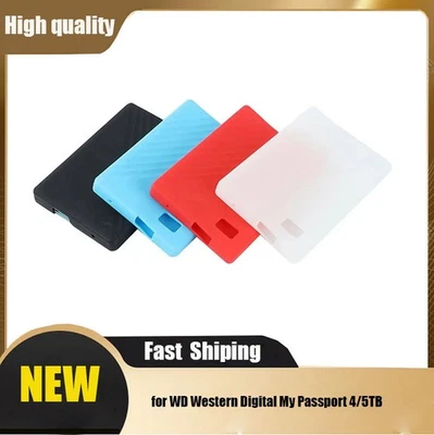 Hard Drive Silicone Case Protector for WD Western Digital My Passport 4/5TB FS - Image 1 of 4