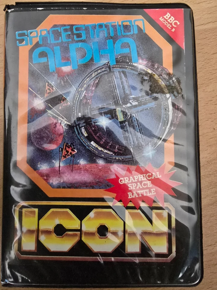 Space Station Alpha - Icon Software - BBC MICRO TAPE - Image 1 of 1