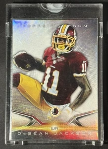 2014 Topps Platinum Vault Blank Back DeSean Jackson 1/1 #42 Redskins Eagles - Picture 1 of 3