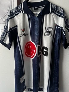 VINTAGE ALIANZA LIMA 1999 HOME SHIRT WALON JERSEY #8 Size M - Picture 1 of 5