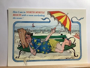 Greetings from Myrtle Beach, SC - Vintage Postcard - Picture 1 of 3