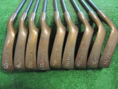 LYNX PARALLAX COPPER, 3-PW-SW (9 irons), K4 SYSTEM SENIOR FLEX GRAPHITE SHAFTS - Image 1 of 4