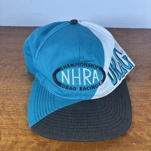 Vintage NHRA Championship Drag Racing SnapBack Hat Embroidered Sport Service Cap - Picture 1 of 9