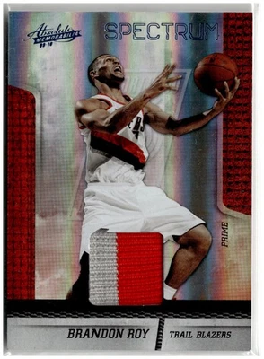 2009-10 Absolute Memorabilia #29 Brandon Roy Materials Prime Spectrum #/25 - Image 1 of 2