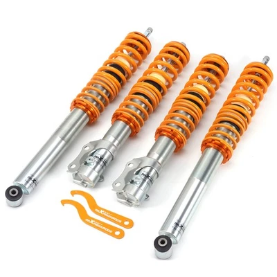 COILOVER KIT SUSPENSION for VW Golf II III Jetta II Corrado Amortisseur Nouveau - Immagine 1 di 4