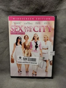 Sex In The City Movie DVD Sarah Jessica Parker Widescreen - Picture 1 of 4