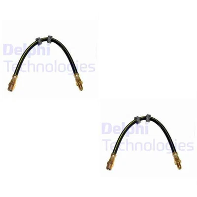 2x DELPHI Manguera de Freno Delantera para Volvo V70 I P80 _ 2.4 2.5 Tdi 875 876 - Imagen 1 de 2