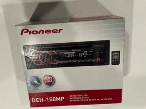 Pioneer Black Wma Mp3 Eq Aux Rds Cd Deh150mp Deck Stereo Receiver - Picture 1 of 11