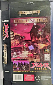 DEFENDER 2000 DISPLAY BOX Atari Jaguar- Light Damage - # 02