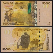 UGANDA 50000 SHILLINGS (P54) 2017 UNC