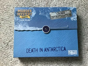 Murder Mystery Party Case Files Death in Antarctica University Games - Picture 1 of 3