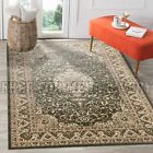 Valenti Medallion Green Traditional Floor Rug (Xxl) 280X380cm **Free Delivery**