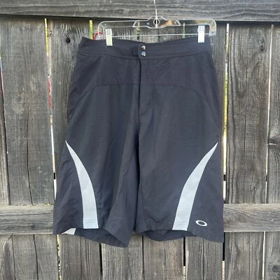 Oakley Padded Nylon Cycling Hybrid Techwear Software Shorts  - Image 1 of 4